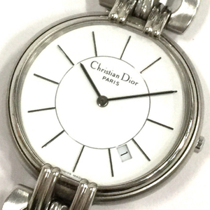 1 иен Christian Dior наручные часы 65 100gilaba раунд Date белый циферблат кварц boys 