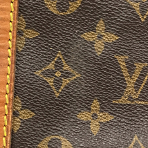 ルイヴィトン M41422 モノグラム キーポル60 ハンドバッグ ボストンバッグ ブラウン系 ネームタグ付 LOUIS VUITTON_画像6