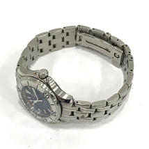 オメガ シーマスター プロフェッショナル 300m デイト クォーツ 腕時計 レディース ブルー文字盤 純正ブレス OMEGA_画像7