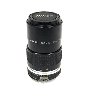 Nikon Ai-S NIKKOR 135mm 1:2.8 カメラレンズ Fマウント マニュアルフォーカス