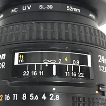 1円 Nikon AF NIKKOR 24mm 1:2.8 D カメラレンズ Fマウント オートフォーカス_画像7