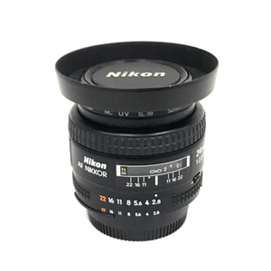 1 jpy Nikon AF NIKKOR 24mm 1:2.8 D camera lens F mount auto focus 