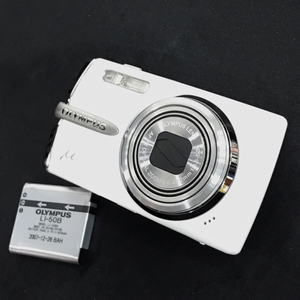 OLYMPUS μ 1020 6.6-46.2mm 1:3.5-5.3 compact digital camera white optics equipment 