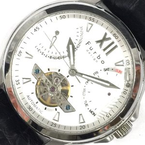 Furbo самозаводящиеся часы автоматический наручные часы серебряный цвет циферблат мужской утиль модные аксессуары QR054-137