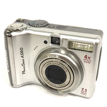 Canon PowerShot A560 5.8-23.2mm 1:2.6-5.5 コンパクトデジタルカメラ QG054-106_画像1