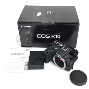 1円 Canon EOS R10 ミラーレス一眼 デジタルカメラ ボディ 本体 元箱付き