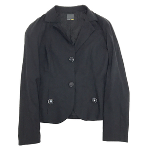  Fendi size 38 long sleeve jacket wool . front button lady's black outer FENDI