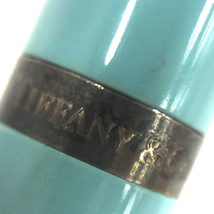 1円 ティファニー ツイスト式 ボールペン ティファニーブルー ロゴ 文房具 筆記用具 Tiffany＆Co 現状品_画像4