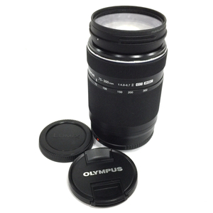 OLYMPUS M.ZUIKO DIGITAL 75-300mm 1:4.8-6.7 一眼 オートフォーカス カメラ レンズ 光学機器 QD054-19