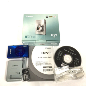 Canon IXY 3 4.0-48.0mm 1:3.4-5.6 コンパクトデジタルカメラ ブルー 付属品有り