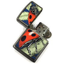 ジッポー オイルライター てんとう虫 デザイン 高さ5.5cm 喫煙具 喫煙グッズ 現状品 ZIPPO QG054-98_画像3