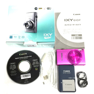 Canon IXY 610F 4.3-13.0mm 1:3.0-6.9 コンパクトデジタルカメラ ピンク 光学機器