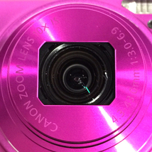 Canon IXY 610F 4.3-13.0mm 1:3.0-6.9 コンパクトデジタルカメラ ピンク 光学機器_画像6