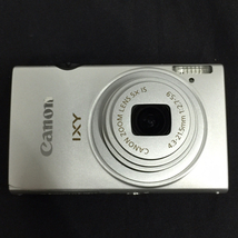 Canon IXY 220F 4.3-21.5mm 1:2.7-5.9 コンパクトデジタルカメラ シルバー 光学機器_画像2