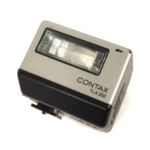 CONTAX TLA200 ストロボ フラッシュ 動作確認済み カメラ用品 QG054-151