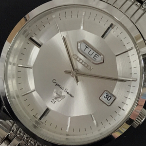  Citizen crystal seven Date self-winding watch automatic wristwatch men's 8200-A05516 operation for original breath QR054-101