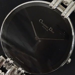  Christian Dior Bagira кварц наручные часы мужской черный циферблат не работа товар оригинальный breath Christian Dior