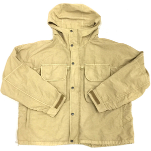  Sierra Design L nylon long sleeve jacket Zip up button f-ti men's beige group SIERRA DESIGNS