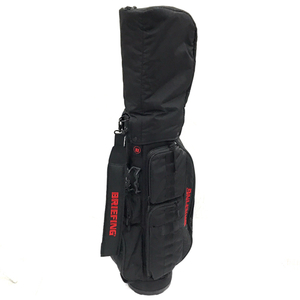 1 jpy Briefing caddy bag Golf bag Cart type black with a hood .BRIEFING