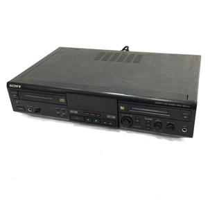1 jpy SONY Sony MXD-D1 CD/MD deck audio equipment electrification verification settled Junk 