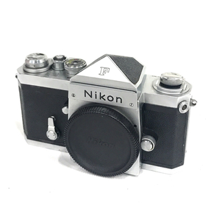 1円 Nikon F アイレベル 一眼レフ フィルムカメラ マニュアルフォーカス ボディ 本体