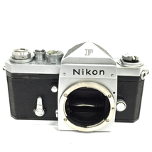1円 Nikon F アイレベル 一眼レフ フィルムカメラ マニュアルフォーカス ボディ 本体_画像2