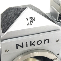 Nikon F アイレベル ブラック 一眼レフ フィルムカメラ マニュアルフォーカス ボディ 本体_画像7