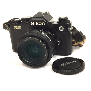 1円 Nikon FM2 AF NIKKOR 28mm 1:2.8 一眼レフ フィルムカメラ レンズ L212018