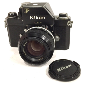 1 jpy Nikon F photo mikNIKKOR 50mm 1:1.4 single‐lens reflex film camera manual focus 