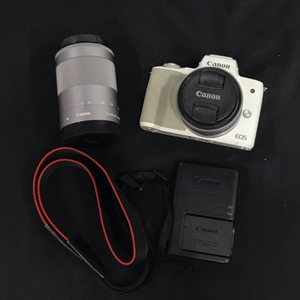 1 иен CANON EOS Kiss M 15-45mm 1:3.5-6.3 IS STM содержит беззеркальный однообъективный цифровая камера L301907