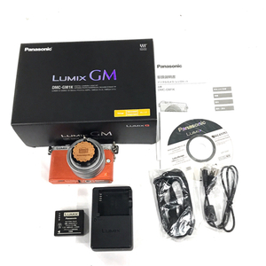 1円 Panasonic LUMIX DMC-GM1 1:3.5-5.6/12-32 ミラーレス一眼 デジタルカメラ L111044