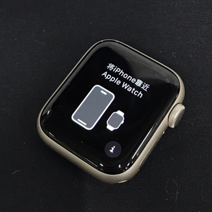 1 иен Apple Watch SE no. 2 поколение 40mm GPS модель MR9U3J/A A2722 Star свет смарт-часы корпус 