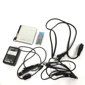 SONY MZ-RH1 WALKMAN ウォークマン ポータブルMDプレーヤー オーディオ機器 通電確認済 QD054-21