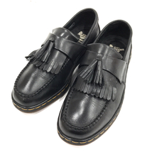ドクターマーチン サイズ UK 6 EDISON ローファー タッセル 靴 メンズ ブラック系 黒系 保存箱付き Dr.Martens_画像2