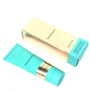  Tiffany ROSE GOLD rose Gold hand cream 75ml preservation box attaching Tiffany&Co. present condition goods 