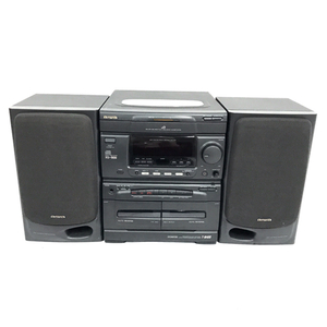 aiwa XG-500 COMPACT DISC STEREO SYSTEM CDざんまい コンポ オーディオ機器 通電確認済