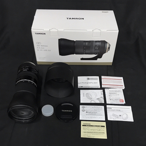 TAMRON SP 150-600mm F/5-6.3 Di VC USD G2 camera lens F mount auto focus 