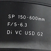 TAMRON SP 150-600mm F/5-6.3 Di VC USD G2 カメラレンズ Fマウント オートフォーカス_画像7