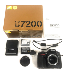 NIKON D7200 デジタル一眼レフ デジタルカメラ ボディ 本体 オートフォーカス