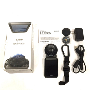 CASIO EX-FR200BK EX-FR200CA デジタルカメラ 全天周レンズ EX-FR200CT コントローラー