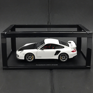  Auto Art 1/18 Porsche 911 997 GT2 RS миникар белый сохранение с коробкой AUTO ART QR061-88
