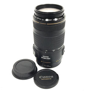 CANON ZOOM LENS EF 70-300mm 1:4-5.6 IS USM single-lens auto focus camera lens optics equipment QR061-21