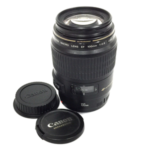 1 jpy Canon MACRO LENS EF 100mm 1:2.8 USM single-lens auto focus camera lens optics equipment A11936