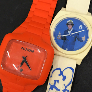 ニクソン BEASTIE BOYS 他 クォーツ 腕時計 メンズ 未稼働品 ファッション小物 計2点 セット NIXON QR061-251