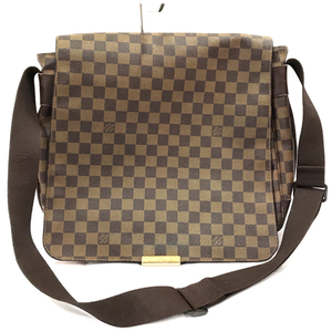 1 иен Louis Vuitton N45258 Damier автобус чай yu сумка на плечо сумка "почтальонка" мужской светло-коричневый тон LOUIS VUITTON