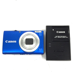 1円 Canon PowerShot A4000 IS コンパクトデジタルカメラ ブルー C111413