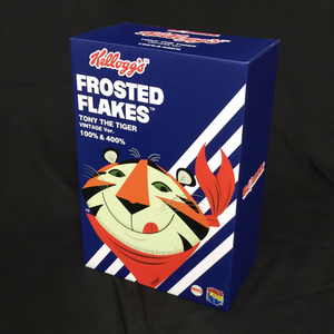 メディコム・トイ ベアブリック ケロッグ TONY THE TIGER VINTAGE Ver. 100%&400% フィギュア 外箱付き