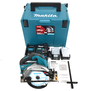 1円 美品 未使用 Makita マキタ HS001GRDX 40Vmax 165mm 充電式 丸ノコ 鮫肌 電動工具