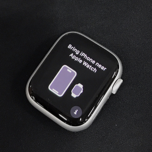 1 иен Apple Watch Series9 41mm GPS модель MR9M3J/A A2978 серебряный смарт-часы корпус 