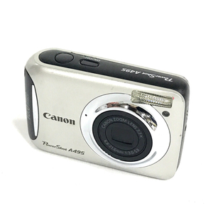 Canon PowerShot A495 6.6-21.6mm 1:3.0-5.8 コンパクトデジタルカメラ QG062-121